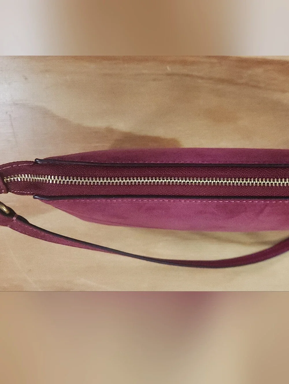 Coach Plaza Bag Dark Fuschia - Picture 10 of 12